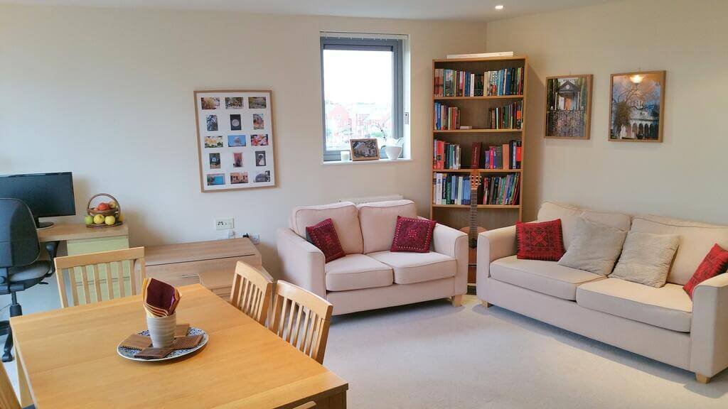Cambridge Central Station Apartment Living Room